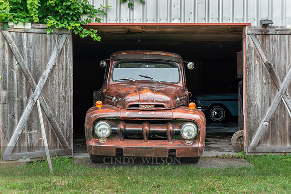Red Ford Pickup