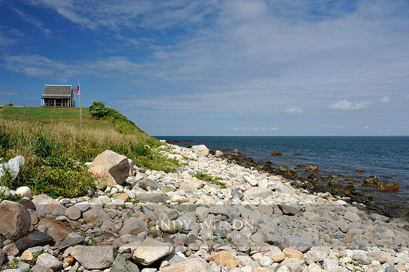 Cottage on a Bluff, Cuttyhunk, MA