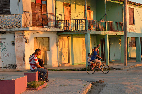 Morning Commuters, Gibara, Cuba