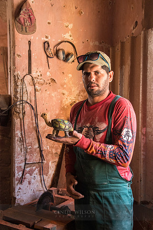Woodturner, Gibara