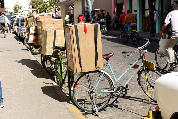 Delivery Bikes, Camaguey, Cuba