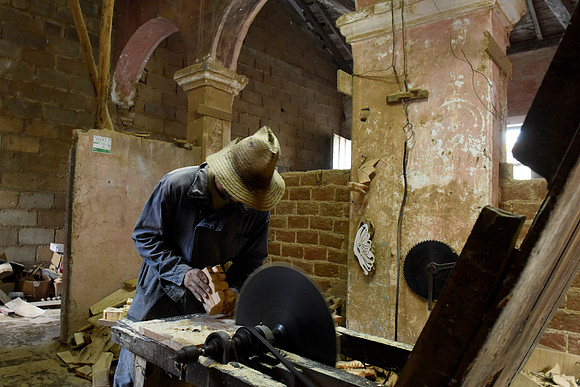 Woodworker, Gibara, Cuba
