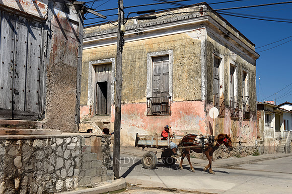 Horse Drawn Cart, Gibara, Cuba