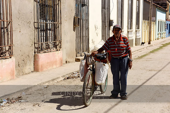 The Bread Man, Gibara, Cuba