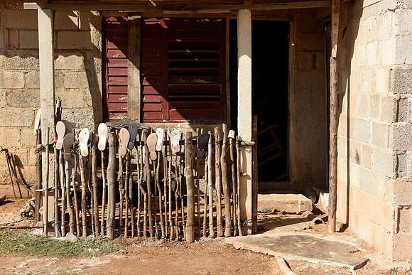 Drying Sandals, Gibara, Cuba