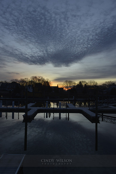 Winter Cloud Reflections, Brewers Wickford