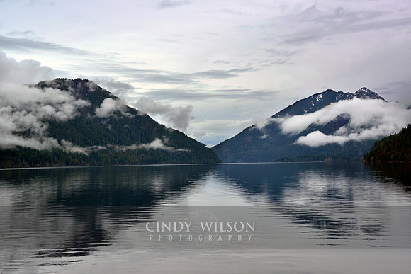 Reflections, Crescent Lake, Washington