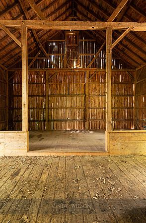 Red Barn Interior, Lebanon, CT