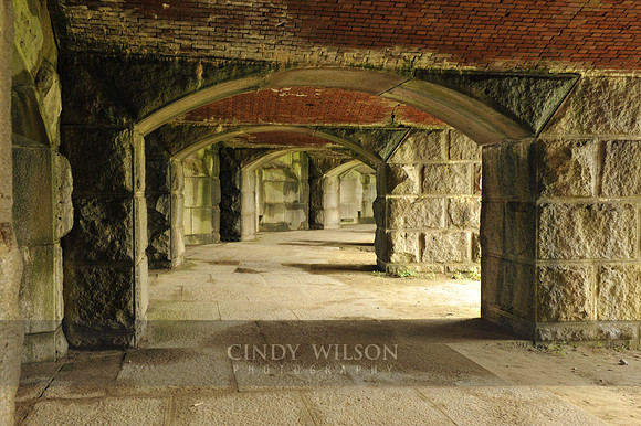 Arches, Fort Popham, ME