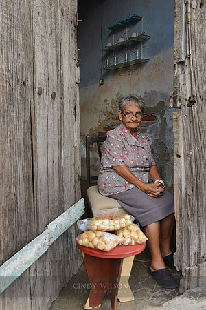 The Bun Lady, Camaguey, Cuba