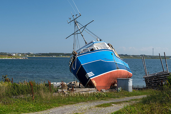 Laid Up Fishing Boat, Flowers Cove