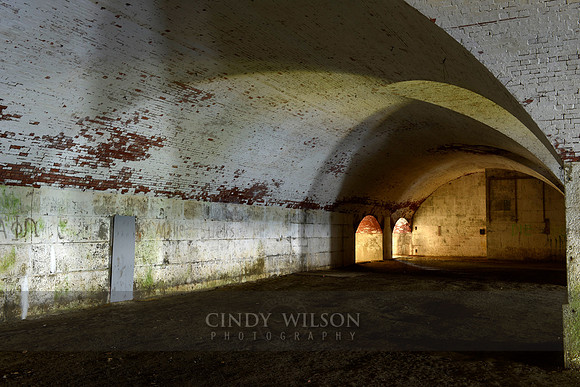 Tunnel Glow, Fort Warren, MA