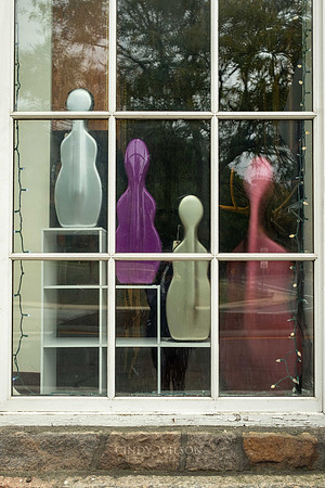 Spectators in a Window, Peacedale RI