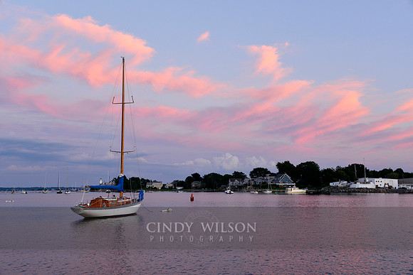 Gracious Lady at Sunset, Wickford