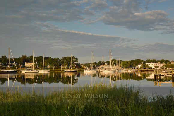 Morning Light from Washington Street, Wickford