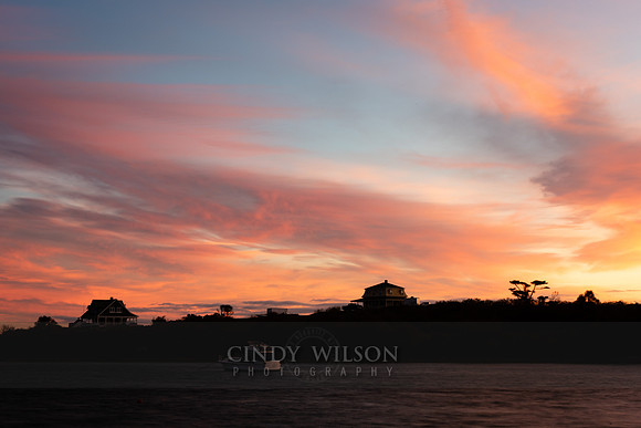 Sunrise over Indian Head Neck, Block Island