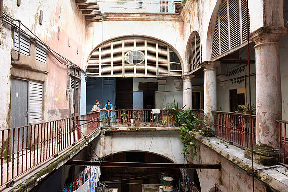 A Visit to a Havana Courtyard