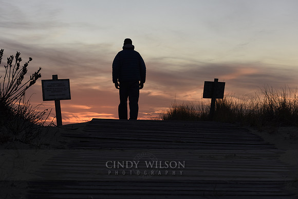 Man on the Dunes, Gay head, MA