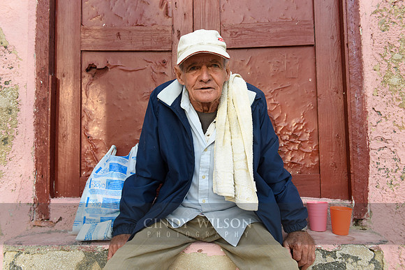Frank, catching the early morning sun, Gibara
