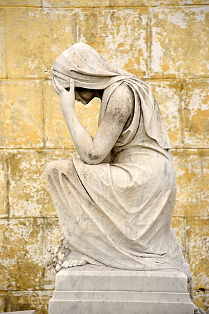 Statue, Colon Cemetery, Havana