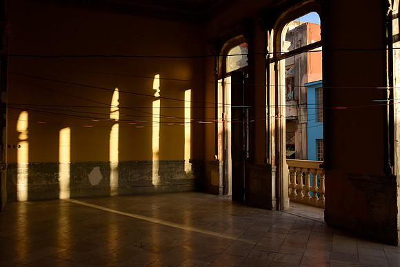 Light in a Second Floor Terrace, Havana Centro
