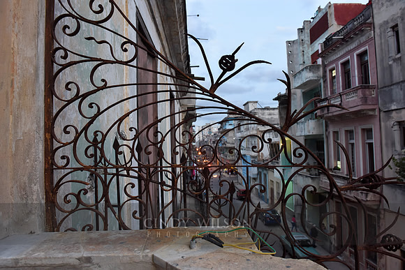 Through the Iron Balcony, Havana Centro
