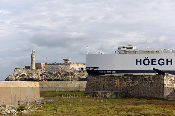 Car Ship and the Morro Fortress
