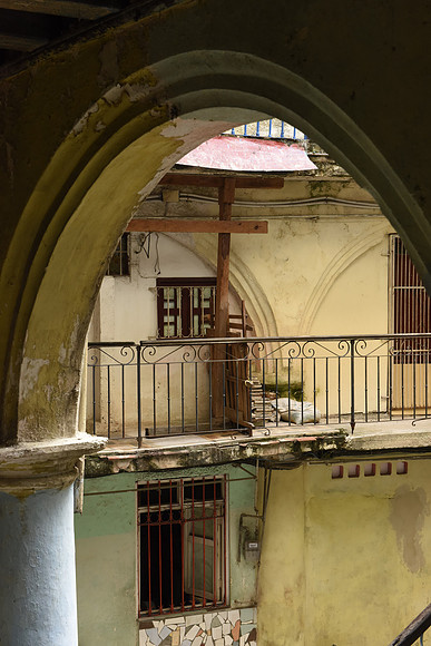Arch to the Courtyard, Havana, 2018