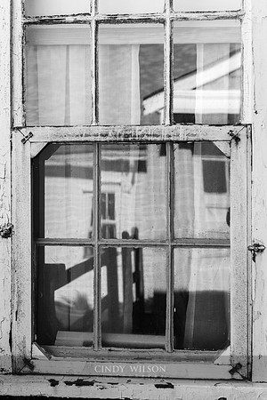 Window Reflection, Narragansett Inn, Block Island ,RI