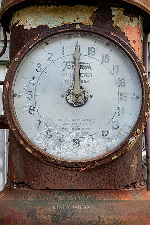 Rusting Fuel Gauge