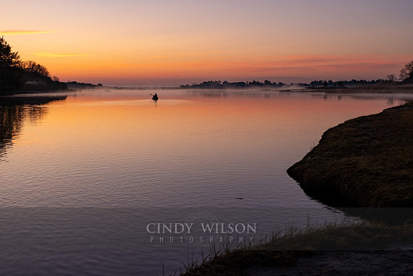 Early Morning Kayak, Narrow River, Narragansett