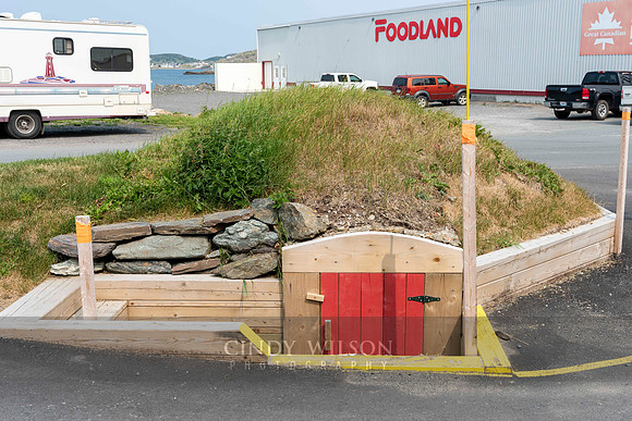 Root Cellar, in a Parking Lot, Twillingate