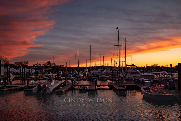 Shipyard Sunset, Wickford