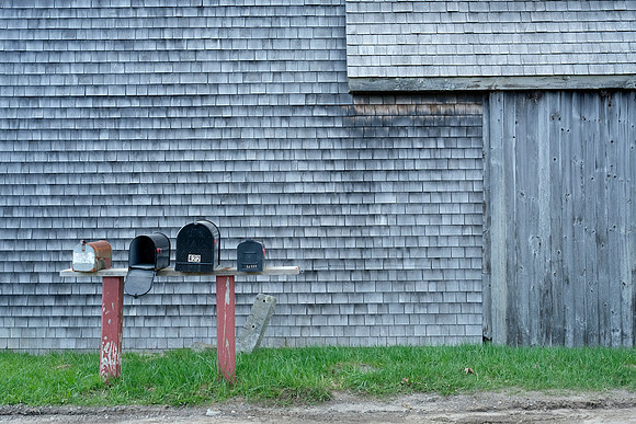 Mailboxes, Cushing Maine