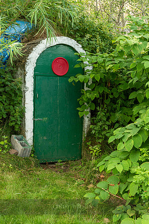 Root Cellar with a Green Door, Twillingate