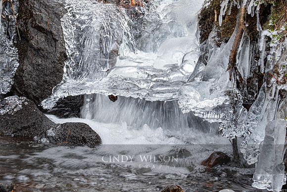 Frozen Mini Waterfall