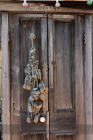 Floaters on a Door, Kennebunk, ME