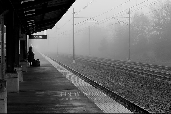 Waiting for the Train, Wickford Junction, Wickford, RI