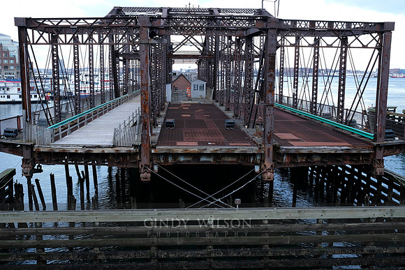 Fort Point Bridge, Boston Harbor, MA