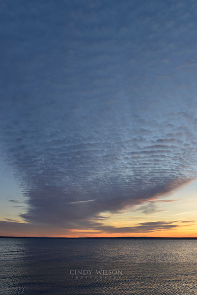 Cloud Swirl, Shore Acres, Wickford Harbor
