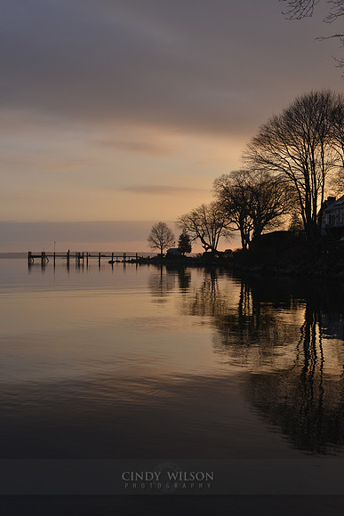 Lone Tree Sunrise, Wickford, RI