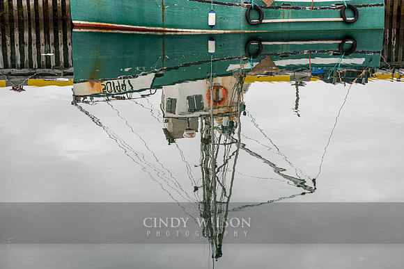 Fishing Boat Reflections, Twillingate