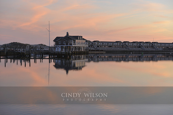 Watch Hill Yacht Club at Sunset
