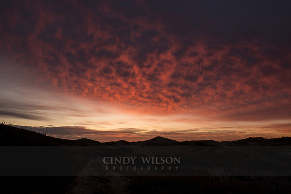 Textured Clouds at Sunrise, Cape Cod National Seashore