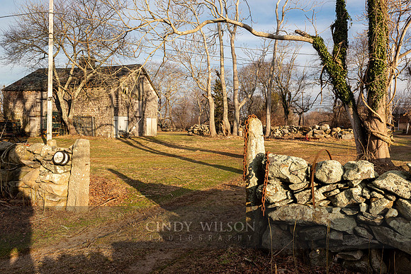 Barn through Stone Pillars, So Kingstown