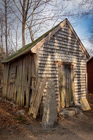 Corn Crib, Winter, Congdon Farm