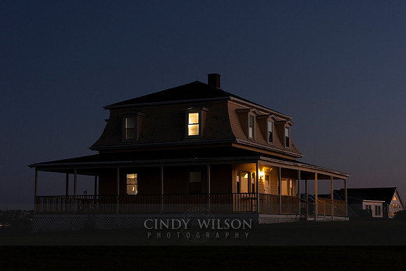 McGregor House at Dusk, Block Island