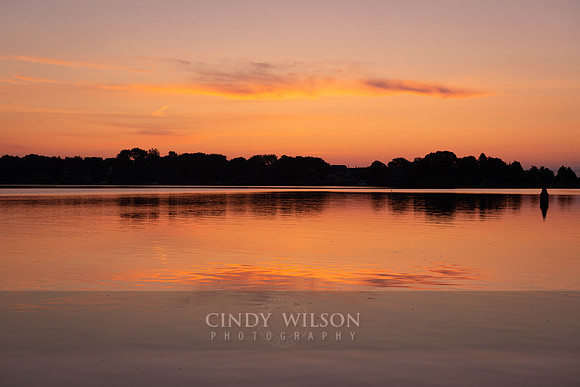 Reflecting Cloud at Sunrise, Wickford