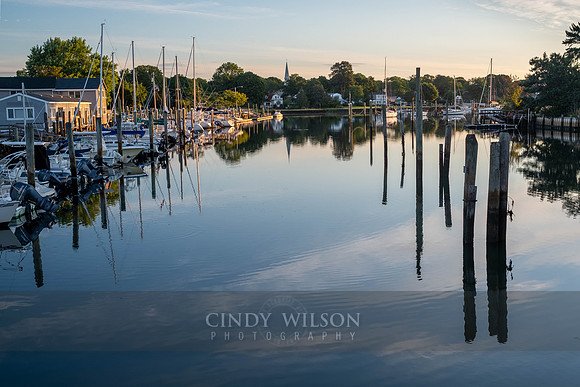 Morning View from the Hussy Bridge, Wickford