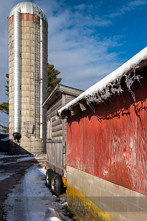Winter Silo, West Kingston
